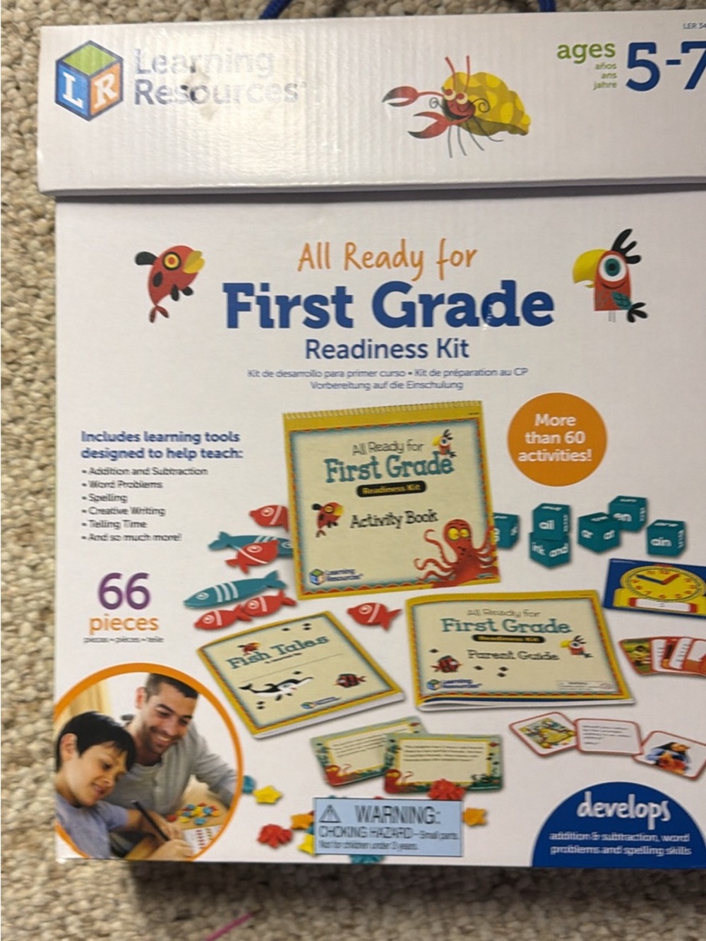 All Ready for First Grade Readiness Kit - Blue